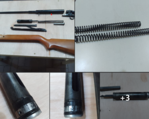 Airsporter disassembled