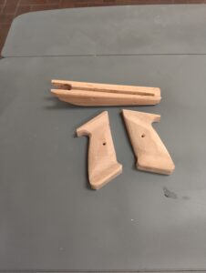 Prototype crosman furniture after secondary shaping
