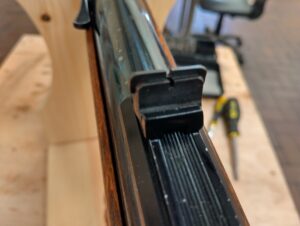 Stutzen rearsight repaired