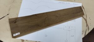 HW35 Marked out on Poplar stock  