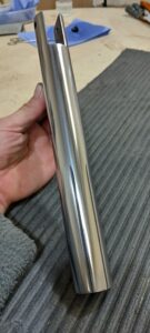Cylinder after final polishing