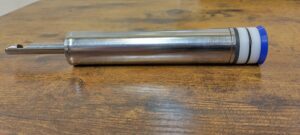New polished piston with parachute seal conversion