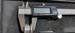 New piston head measuring 15mm