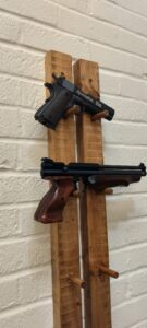 New pistol display