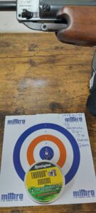 10 shot group at 15 yards with my HW35