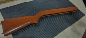 Lacquered and ready for fitting new recoil pad